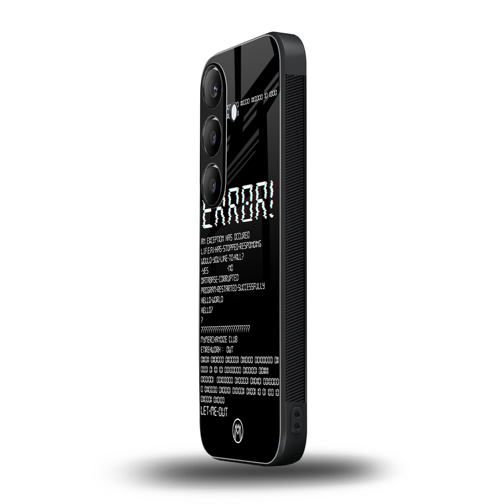 error back phone cover | glass case for samsung galaxy s25