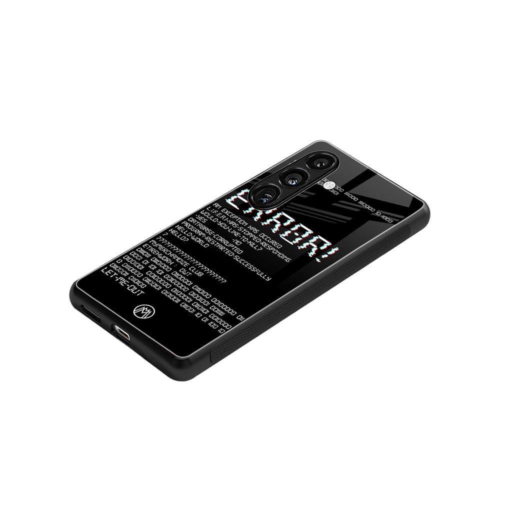 error back phone cover | glass case for samsung galaxy s23 plus