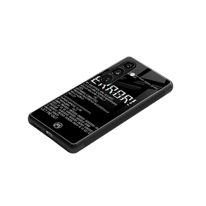error back phone cover | glass case for samsung galaxy s23 fe