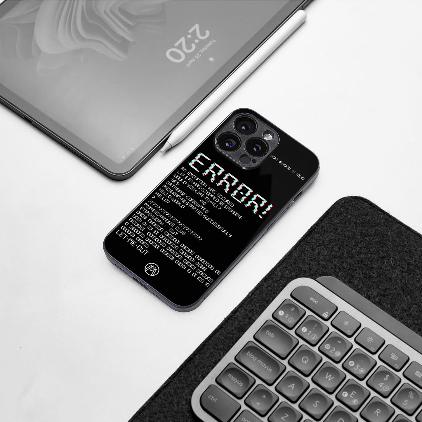 error back phone cover | glass case for iphone 16