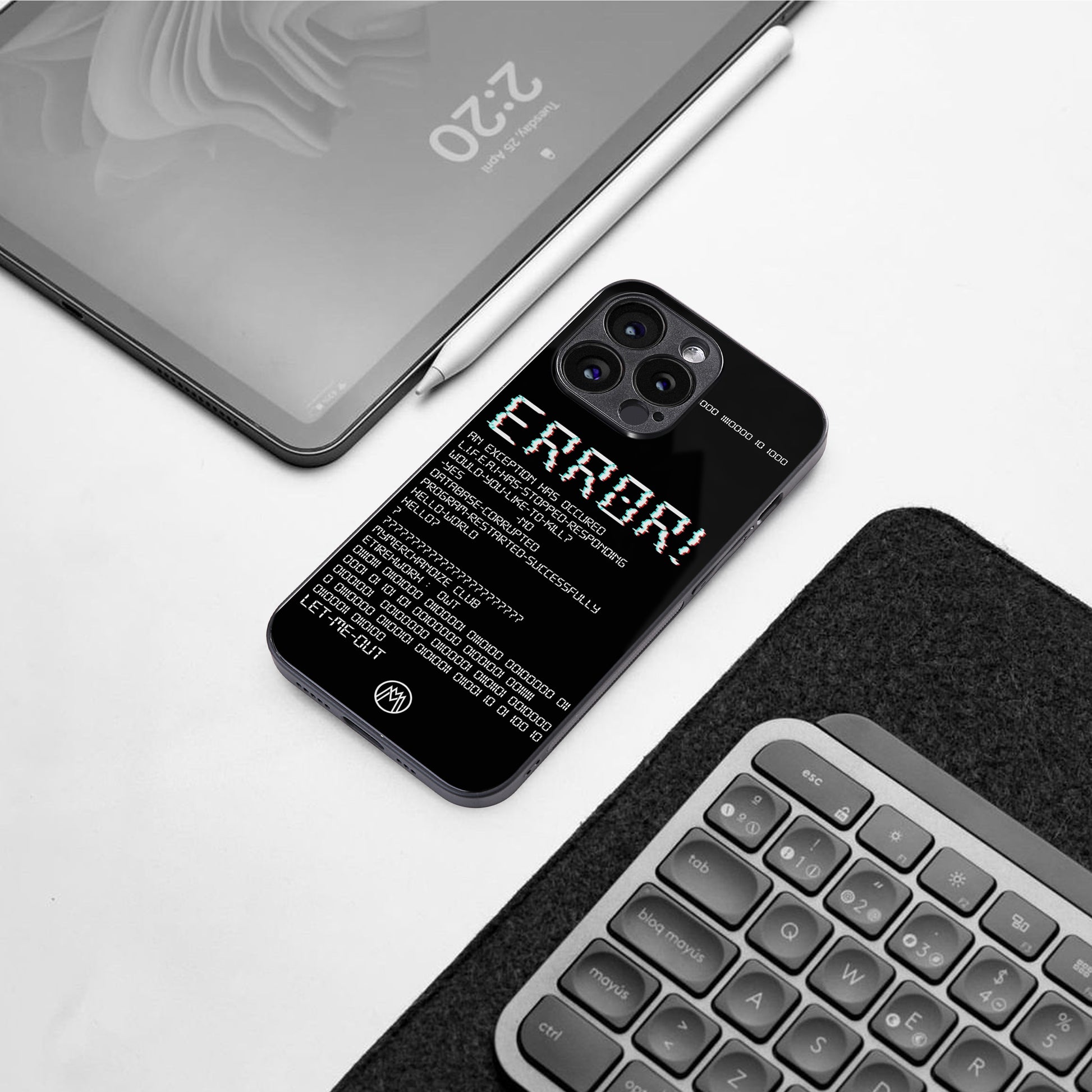 error back phone cover | glass case for iphone 16