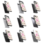 Durable Glass Back Mobile Case for iPhone, Samsung, OnePlus, Google Pixel, Redmi, Vivo, Oppo