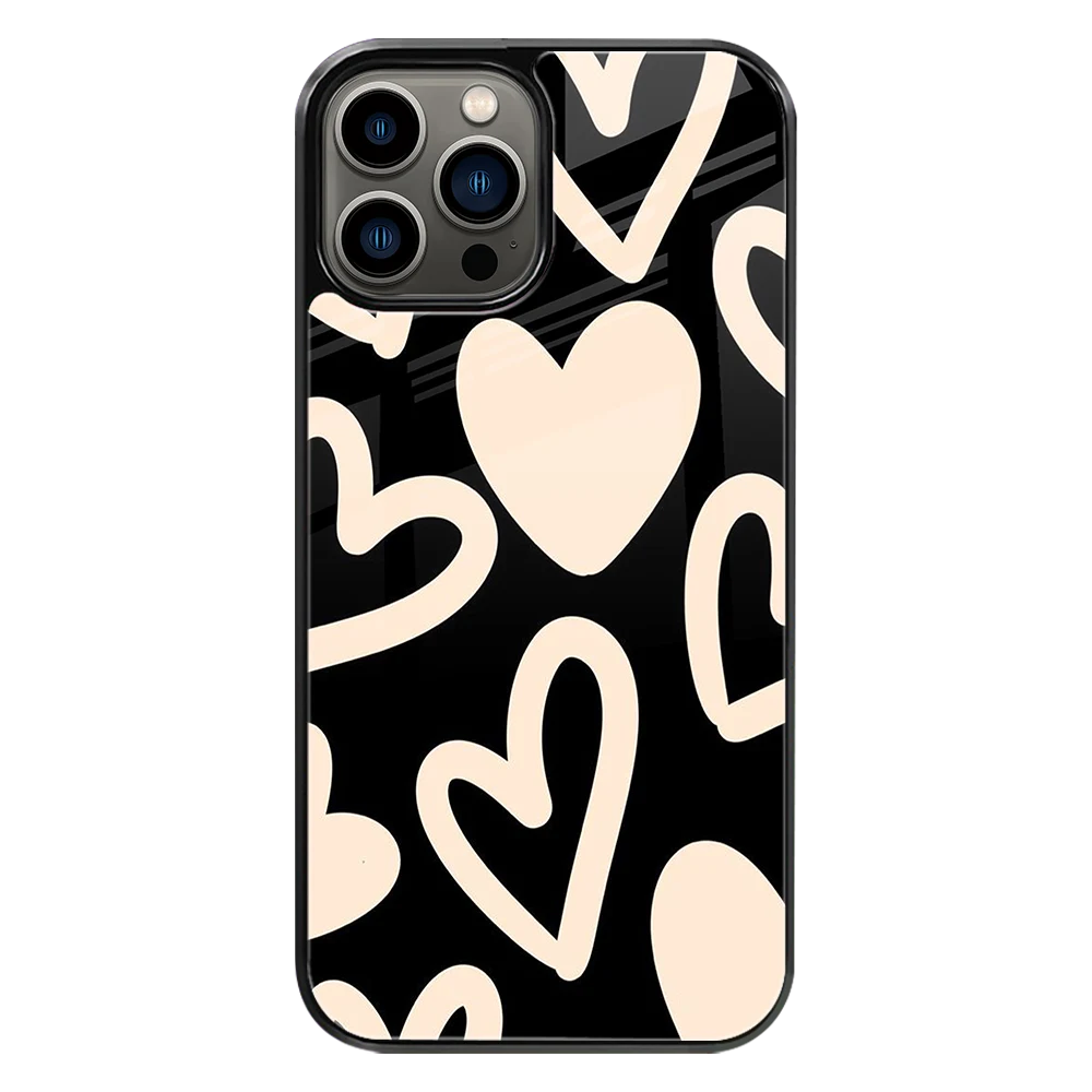 Premium Glass Back Mobile Phone Cover for iPhone, Samsung, OnePlus, Google Pixel, Redmi, Oppo, Vivo & Realme