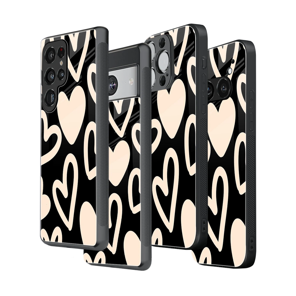 Stylish Glass Back Case for All Smartphones iPhone, Samsung, OnePlus, Pixel, Redmi, Oppo, Vivo, Motorola