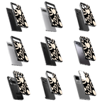 Durable Glass Back Mobile Case for iPhone, Samsung, OnePlus, Google Pixel, Redmi, Vivo, Oppo