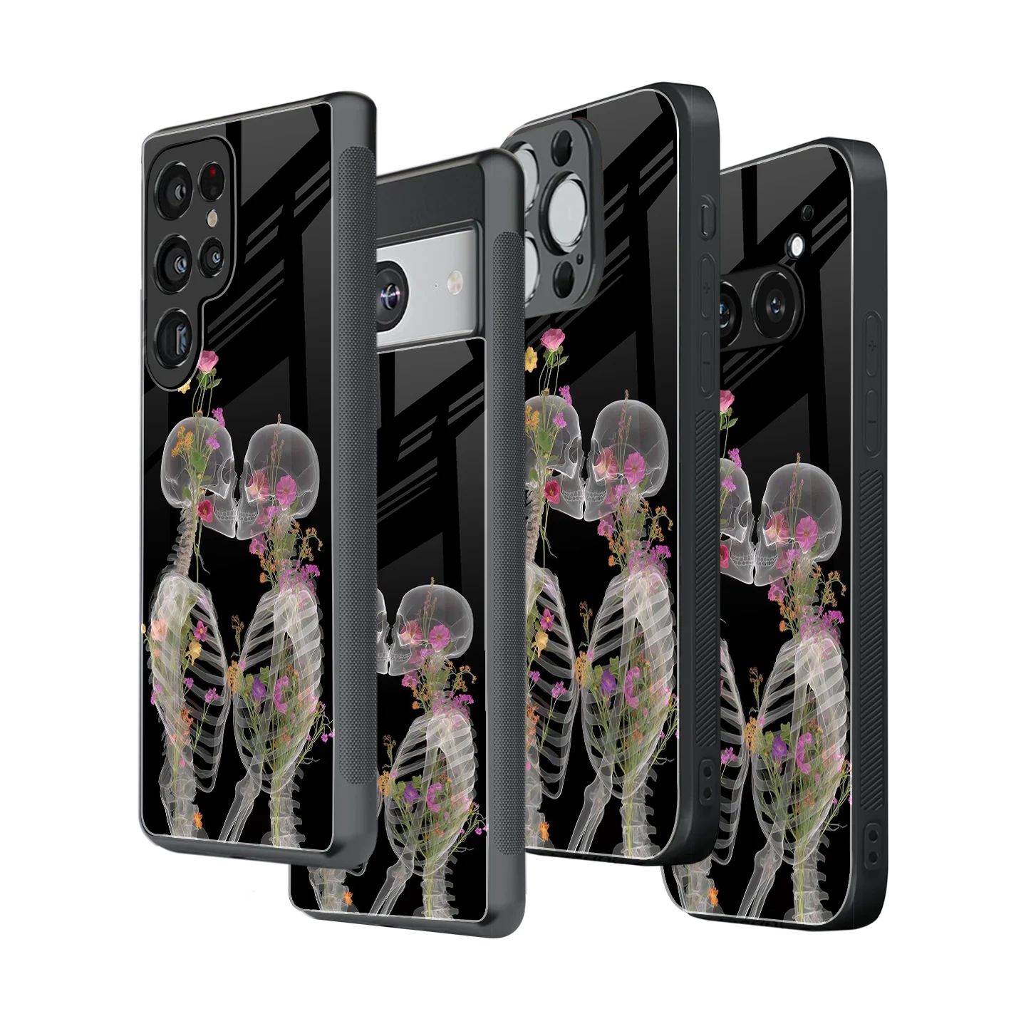 Stylish Glass Back Case for All Smartphones iPhone, Samsung, OnePlus, Pixel, Redmi, Oppo, Vivo, Motorola