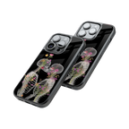 Protective Glass Back Phone Case Compatible with iPhone, Samsung, OnePlus, Pixel & More