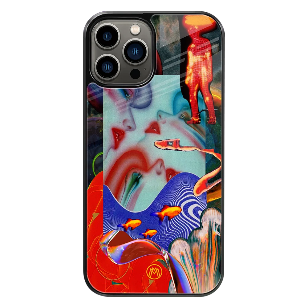 Premium Glass Back Mobile Phone Cover for iPhone, Samsung, OnePlus, Google Pixel, Redmi, Oppo, Vivo & Realme