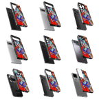 Durable Glass Back Mobile Case for iPhone, Samsung, OnePlus, Google Pixel, Redmi, Vivo, Oppo