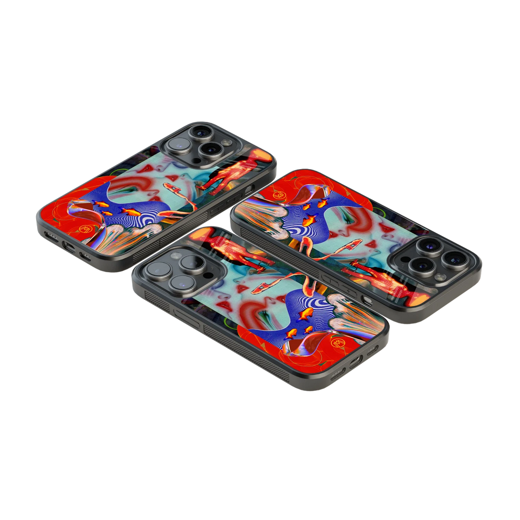 Luxury Glass Back Mobile Cover for iPhone, Samsung Galaxy, OnePlus, Pixel, Redmi & More