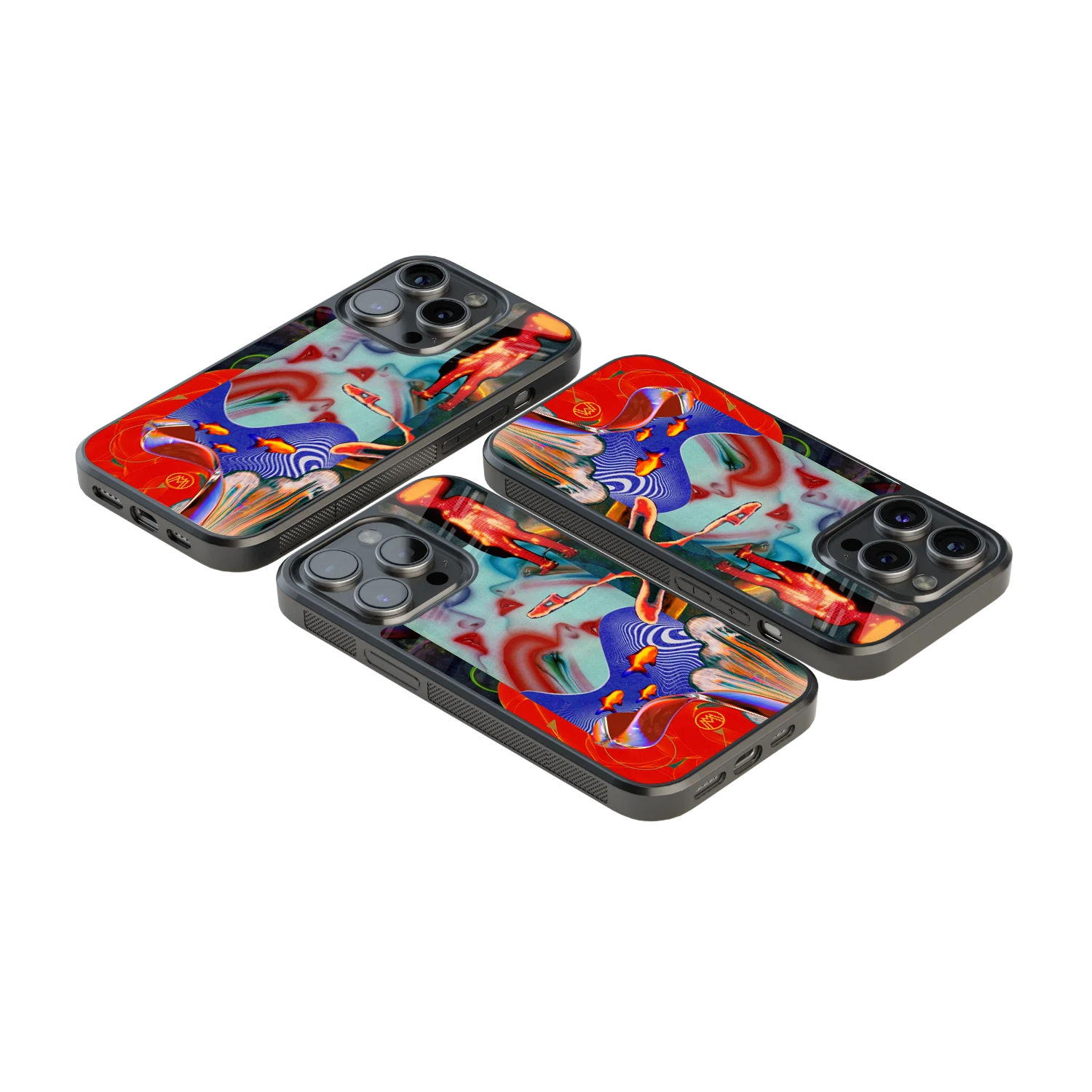 Luxury Glass Back Mobile Cover for iPhone, Samsung Galaxy, OnePlus, Pixel, Redmi & More
