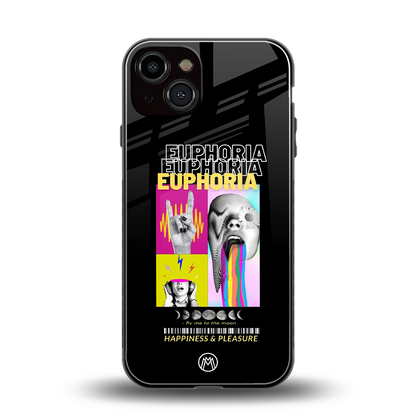 euphoria back phone cover | glass case for iphone 13