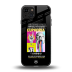 euphoria back phone cover | glass case for iphone 15