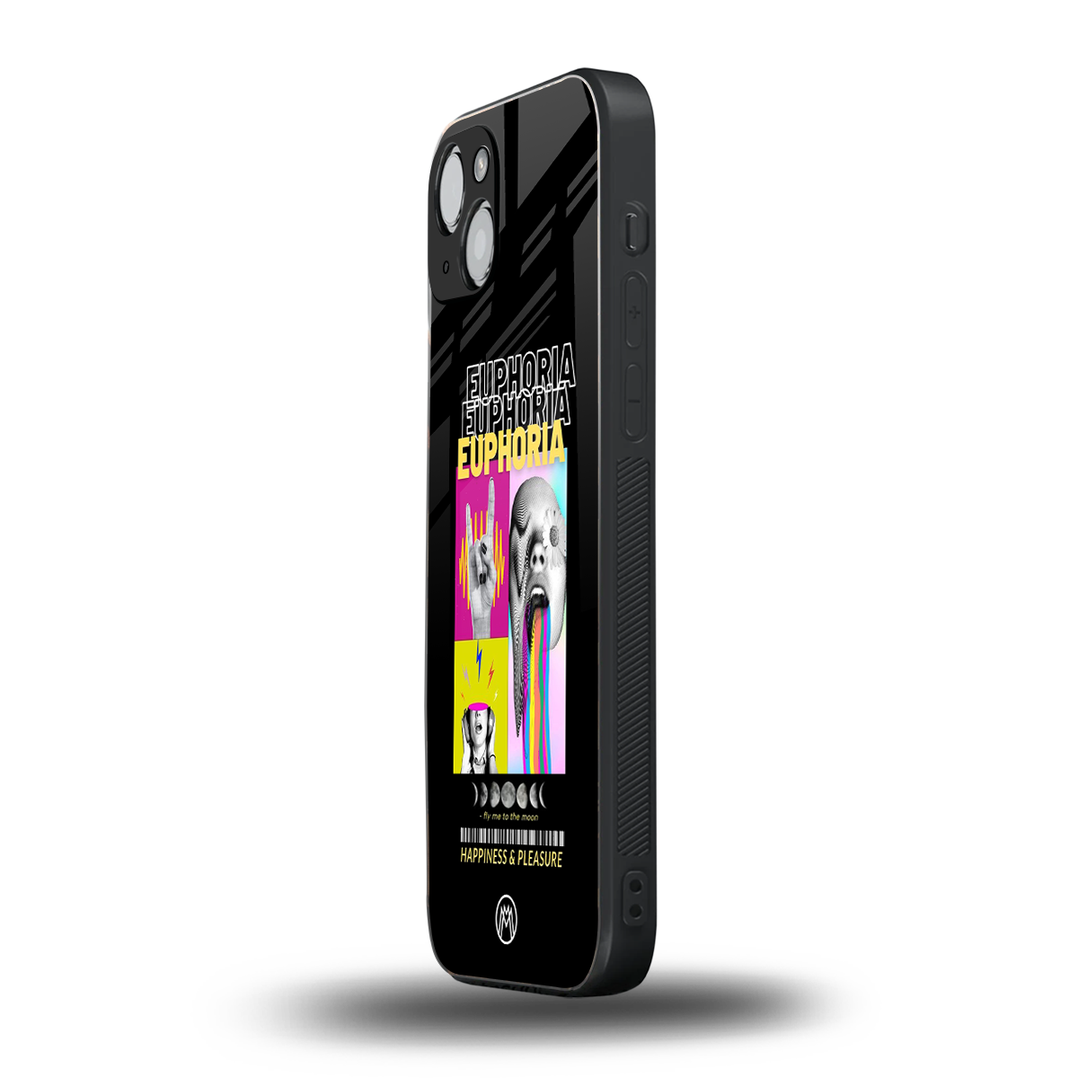 euphoria back phone cover | glass case for iphone 15