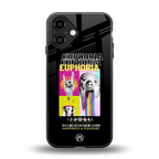 euphoria back phone cover | glass case for iphone 16