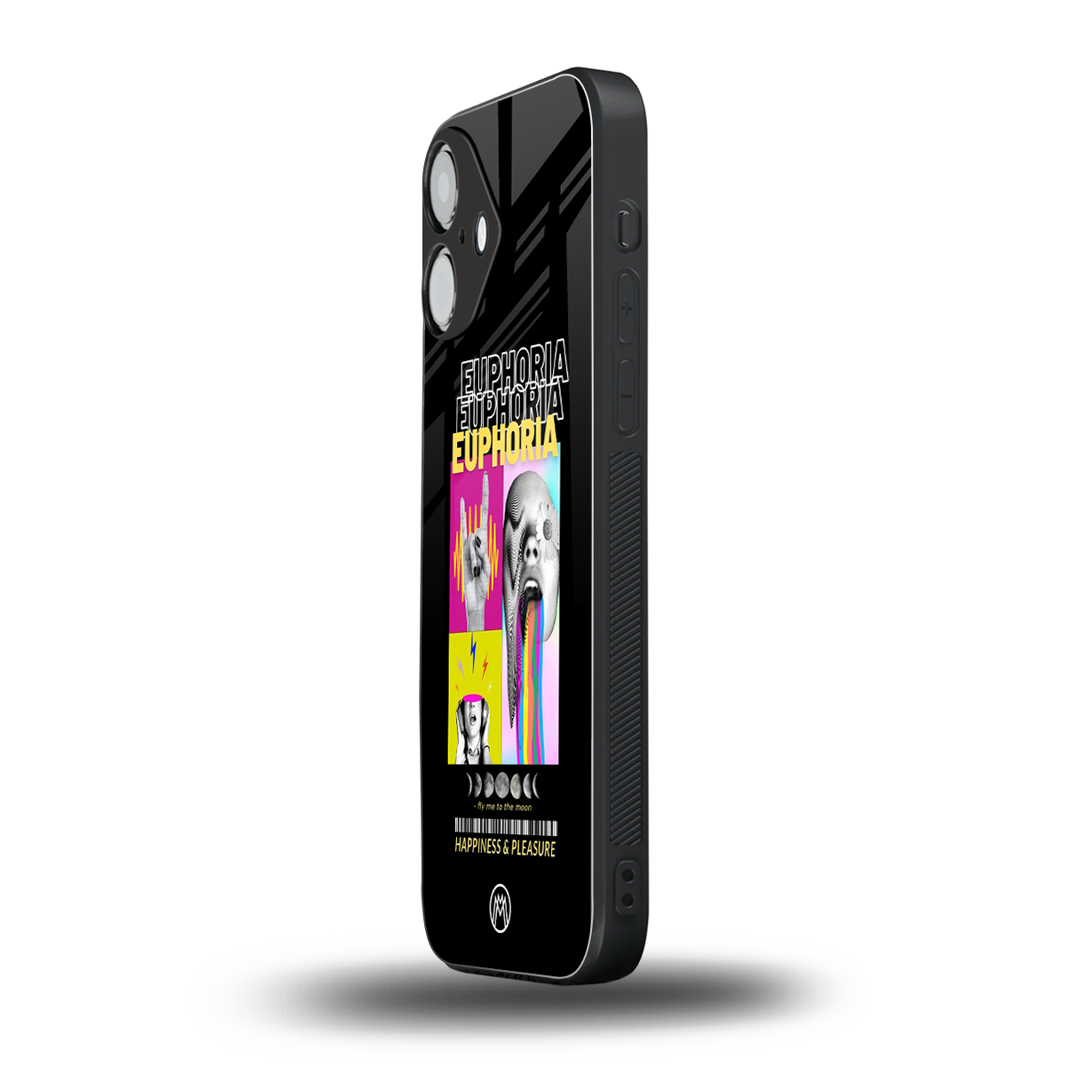 euphoria back phone cover | glass case for iphone 16