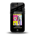 euphoria back phone cover | glass case for iphone 16e