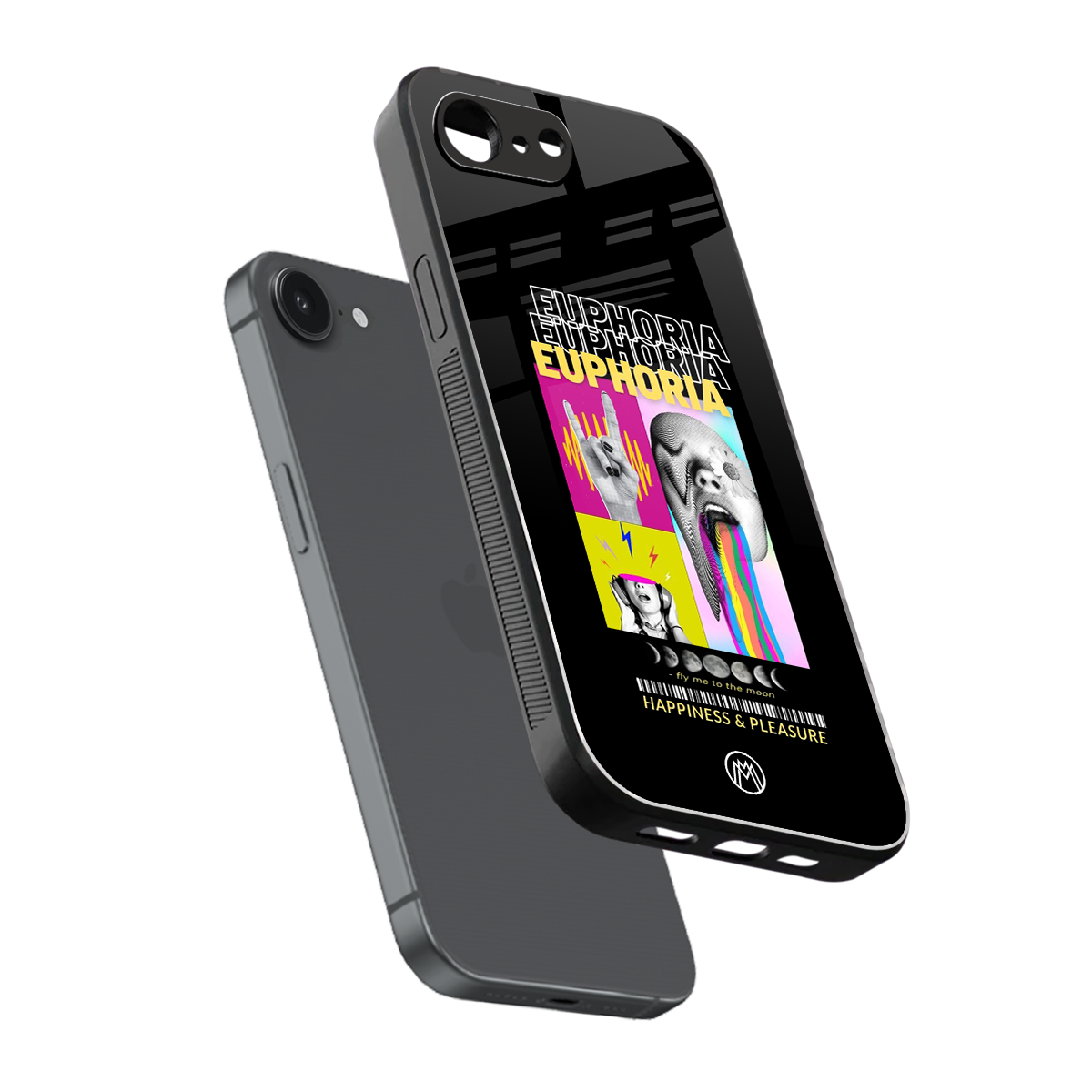 euphoria back phone cover | glass case for iphone 16e