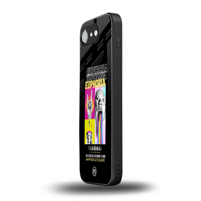 euphoria back phone cover | glass case for iphone 16e