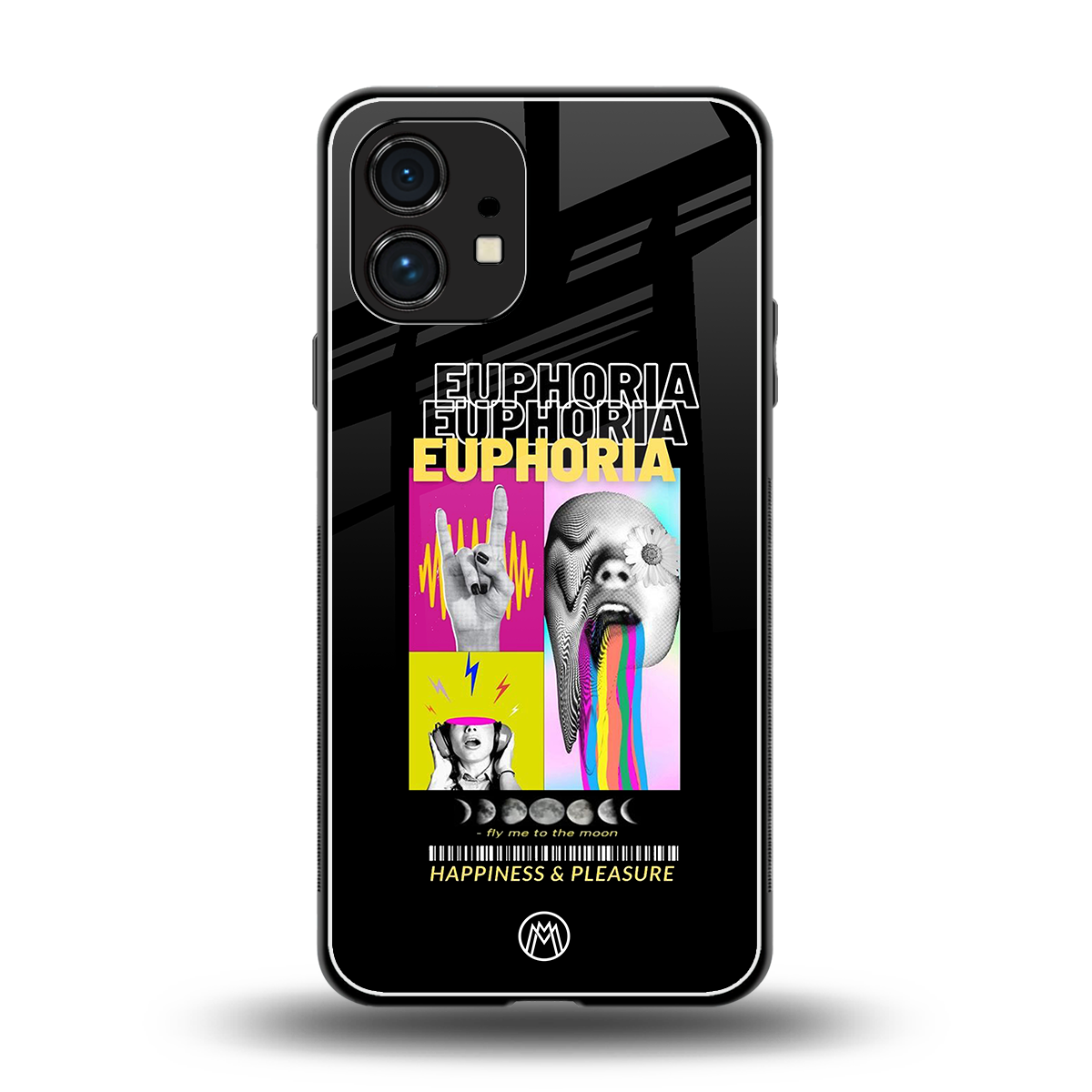 euphoria back phone cover | glass case for nothing phone 1