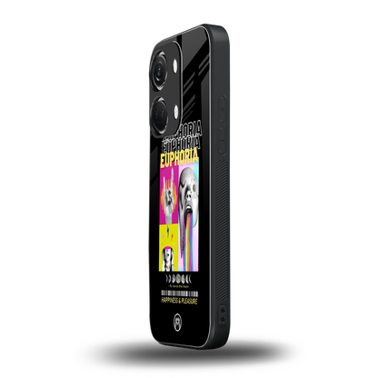euphoria back phone cover | glass case for oneplus nord 3