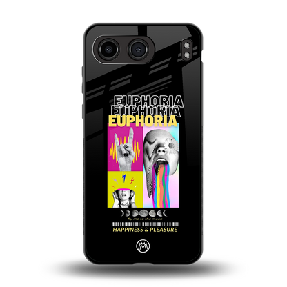 euphoria back phone cover | glass case for oneplus nord 4