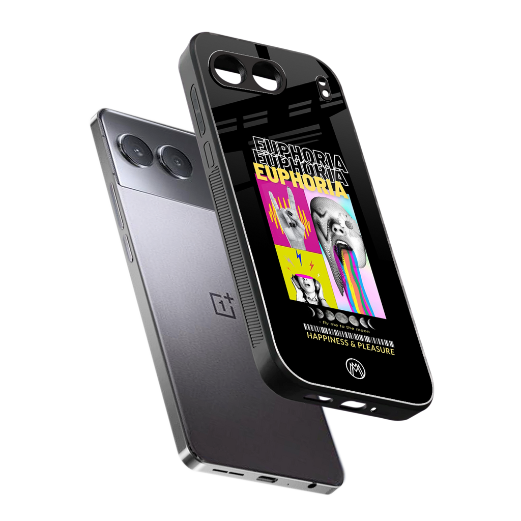 euphoria back phone cover | glass case for oneplus nord 4
