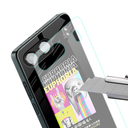 euphoria back phone cover | glass case for oneplus nord 4
