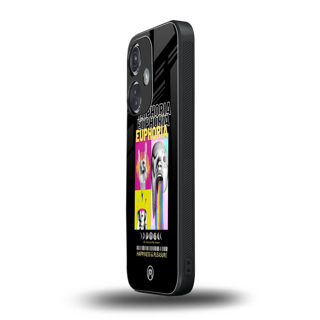 euphoria back phone cover | glass case for oneplus nord ce 3