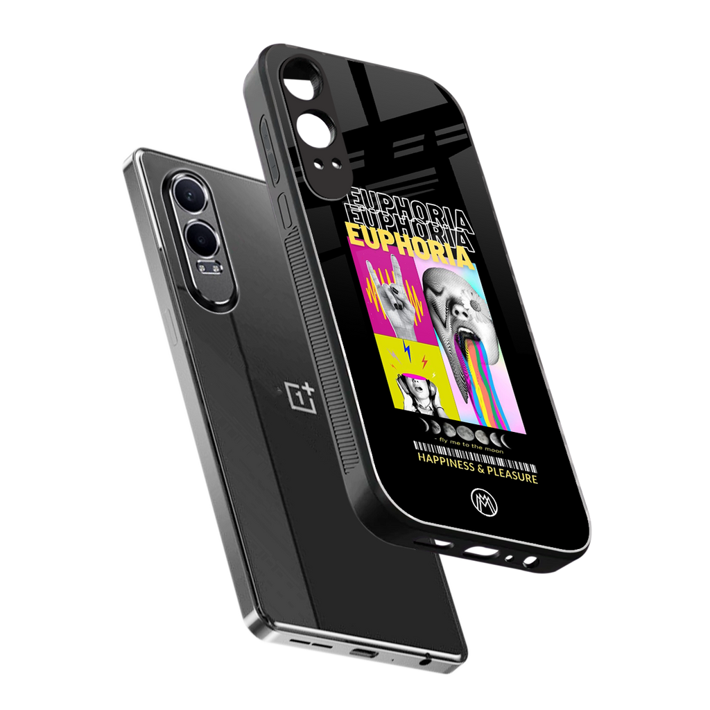 euphoria back phone cover | glass case for oneplus nord ce 4 lite