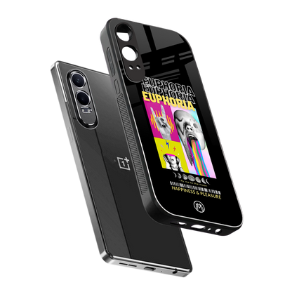 euphoria back phone cover | glass case for oneplus nord ce 4 lite