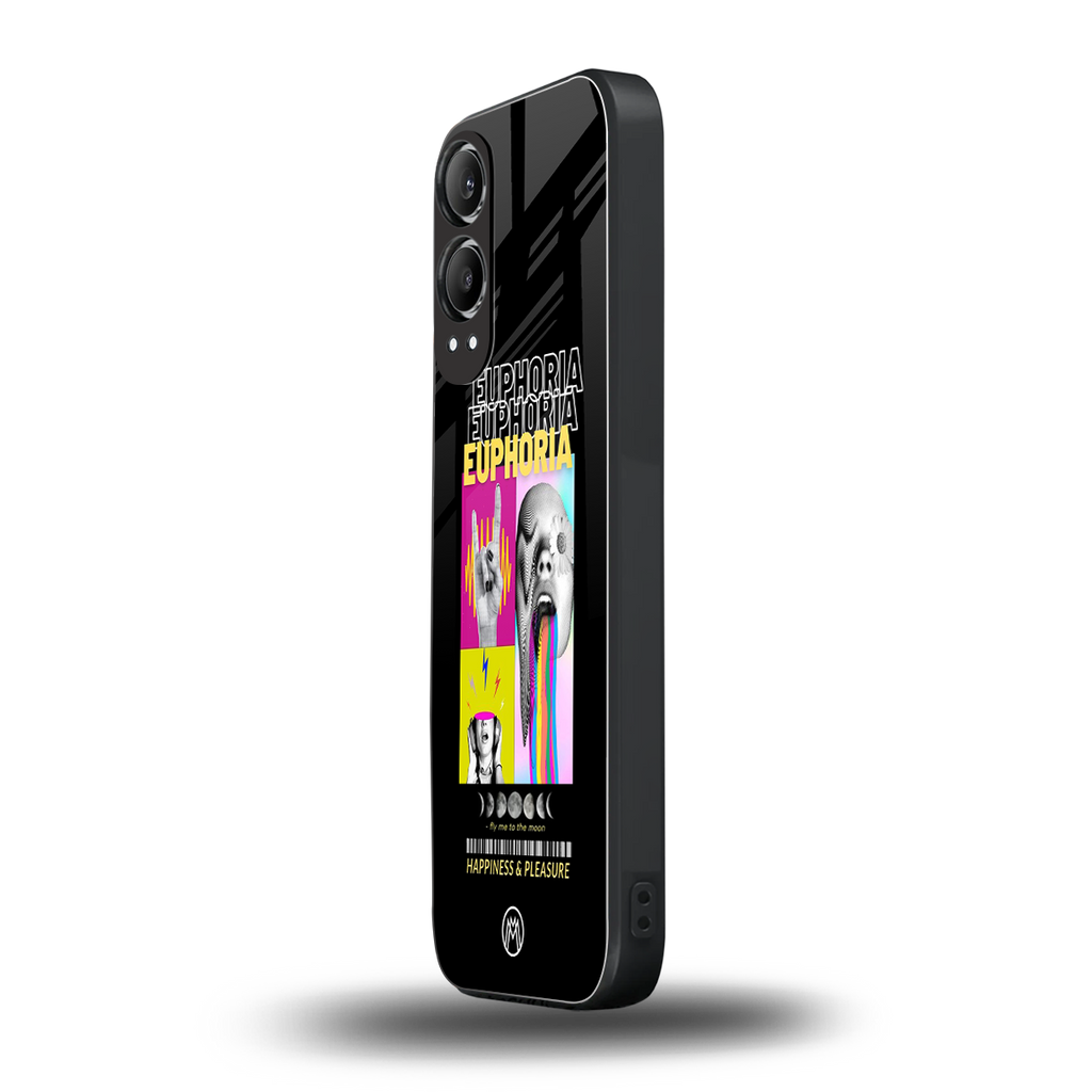 euphoria back phone cover | glass case for oneplus nord ce 4 lite