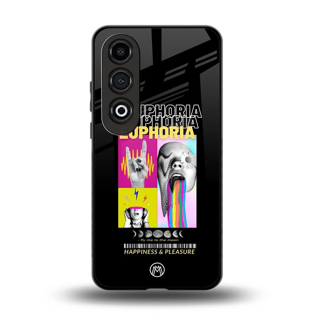 euphoria back phone cover | glass case for oneplus nord ce 4