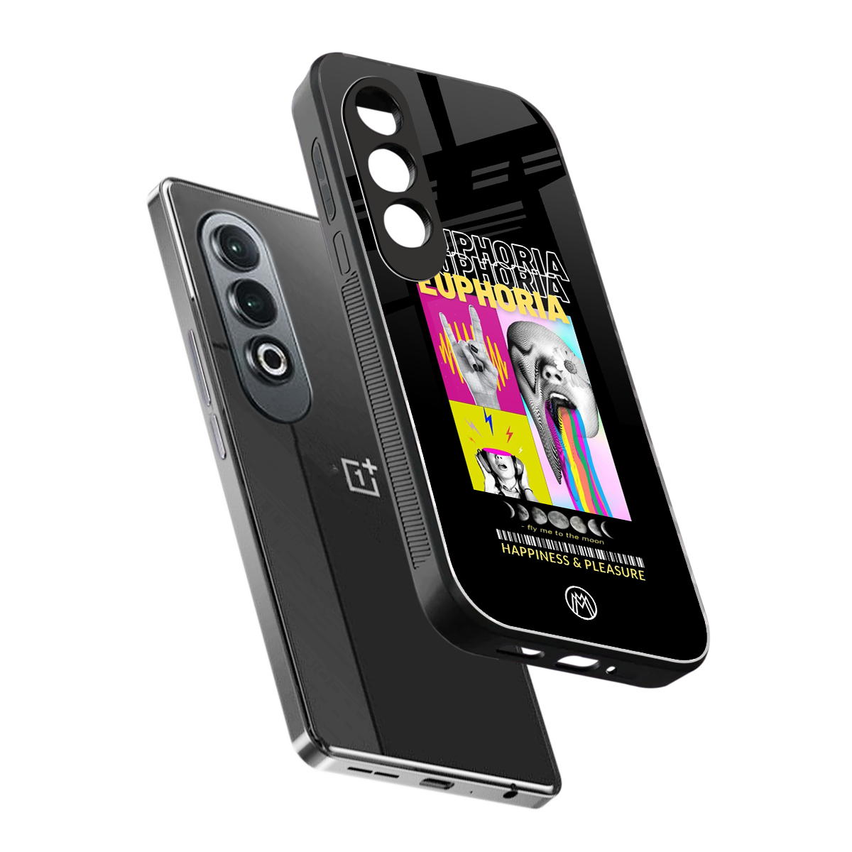 euphoria back phone cover | glass case for oneplus nord ce 4