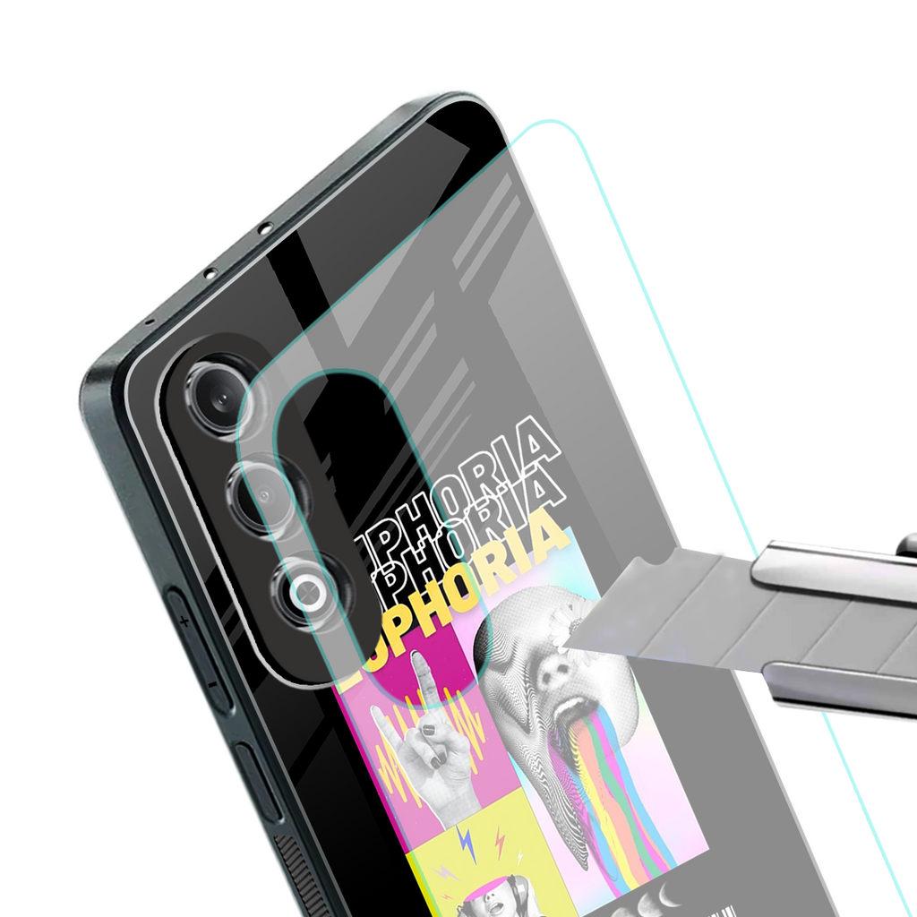 euphoria back phone cover | glass case for oneplus nord ce 4
