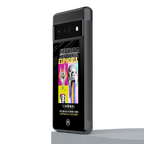 euphoria back phone cover | glass case for google pixel 6 pro