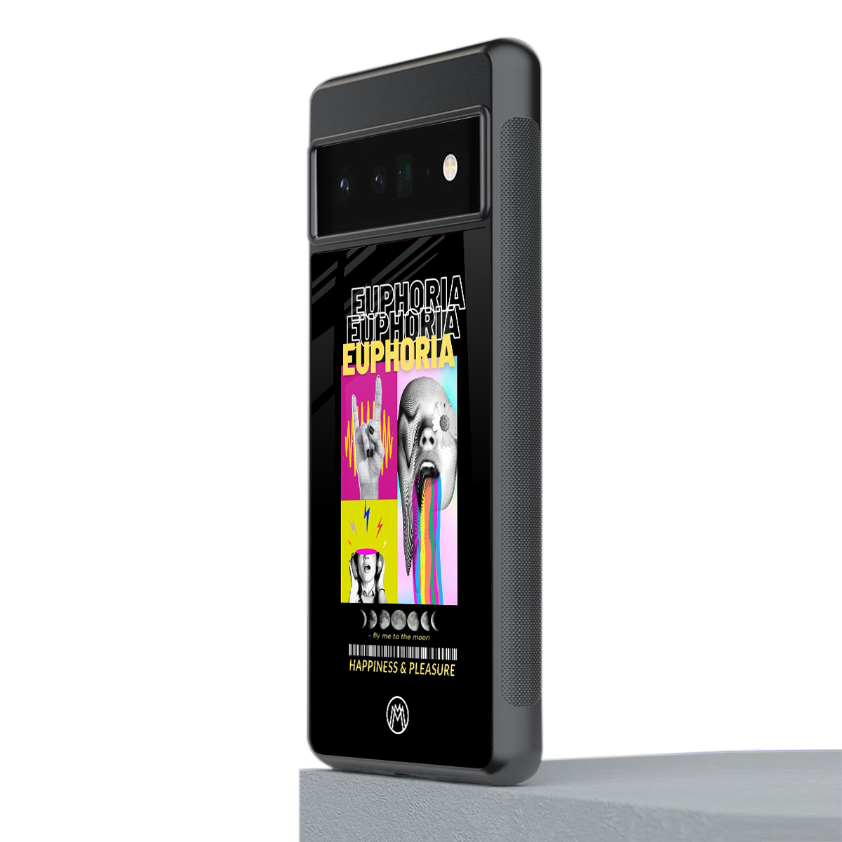 euphoria back phone cover | glass case for google pixel 6 pro