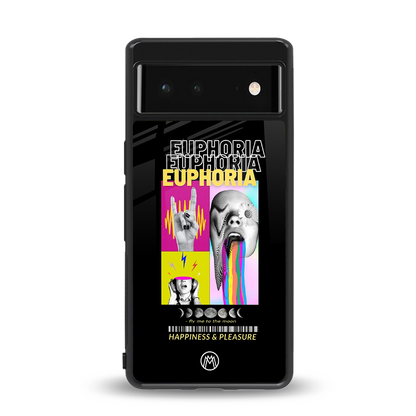 euphoria back phone cover | glass case for Google Pixel 6A