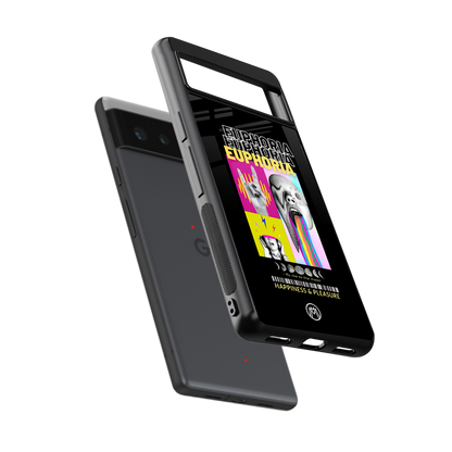 euphoria back phone cover | glass case for Google Pixel 6A