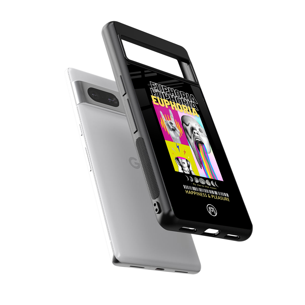 euphoria back phone cover | glass case for Google Pixel 7