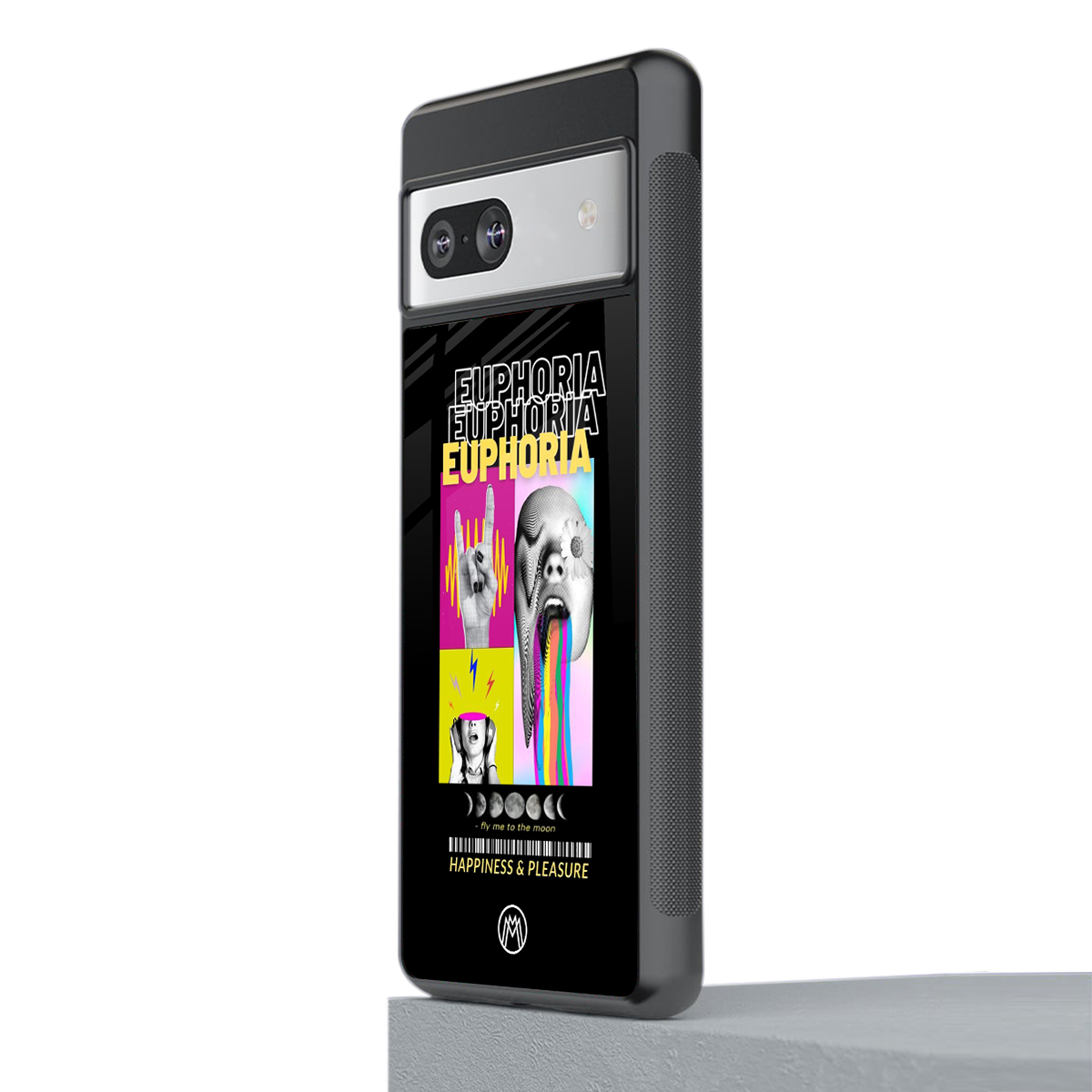 euphoria back phone cover | glass case for Google Pixel 7