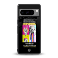 euphoria back phone cover | glass case for google pixel 8 pro