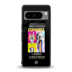 euphoria back phone cover | glass case for google pixel 8 pro