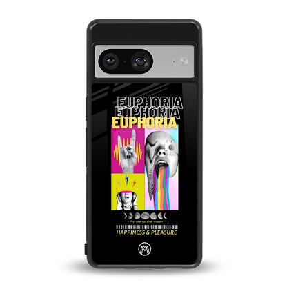 euphoria back phone cover | glass case for Google Pixel 8