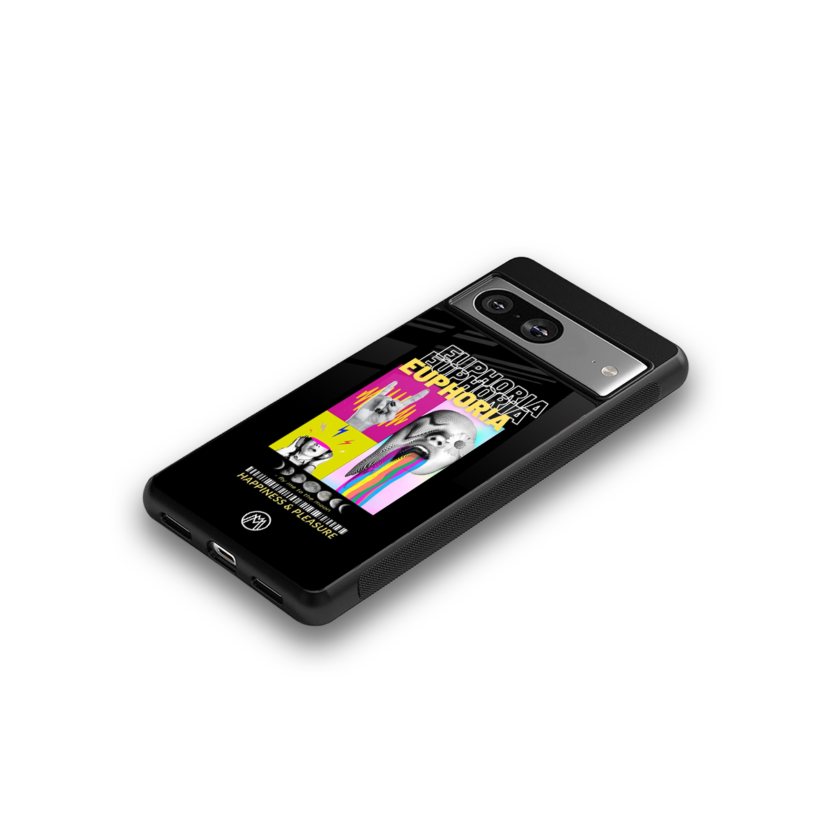 euphoria back phone cover | glass case for Google Pixel 8