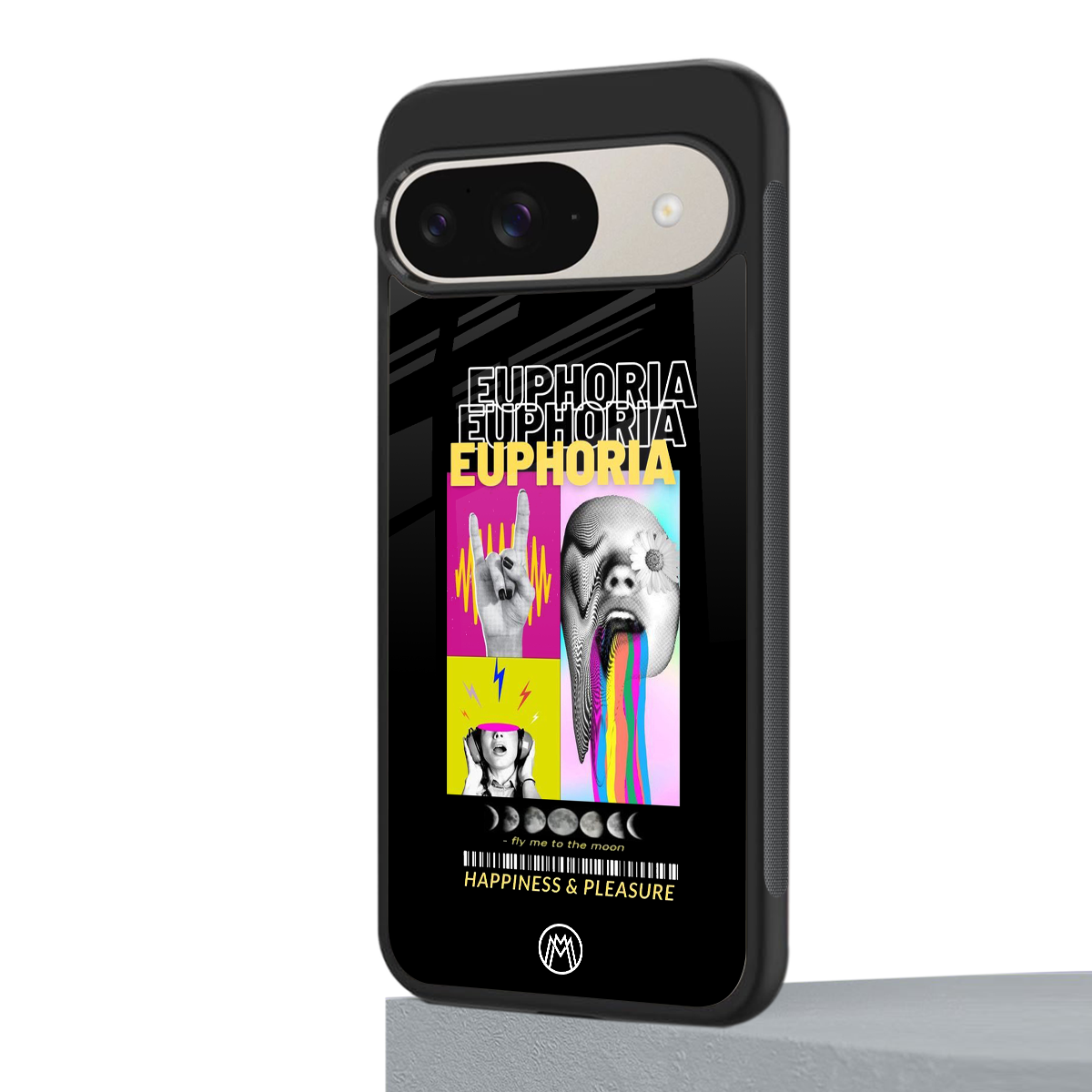 euphoria back phone cover | glass case for google pixel 9