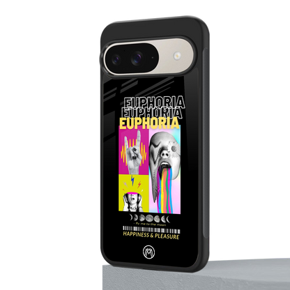 euphoria back phone cover | glass case for google pixel 9
