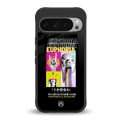 euphoria back phone cover | glass case for google pixel 9 pro