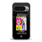 euphoria back phone cover | glass case for google pixel 9 pro