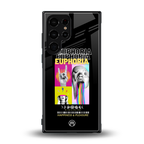 euphoria back phone cover | glass case for samsung galaxy s23 ultra